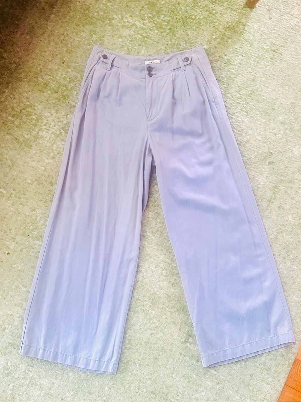 MADEWELL Harlow Best Selling Wide-Leg Trouser. Side Seam & Back Pockets - Picture 3 of 15